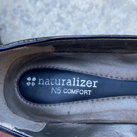 Naturalizer Black Slip-On N5 Comfort Ladies Flats - Sz 7.5M - Picture 6 of 15